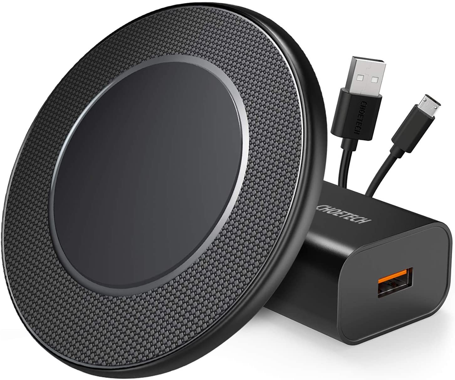 Wireless Charger 15w Max Fast Wireless Charging Pad With Qc 30 Adapter Compatible With Iphone 6912